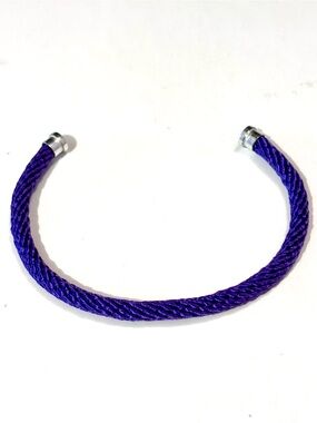 Brighton purple Color Clique Cord in nylon Holds Clique ornaments Retired